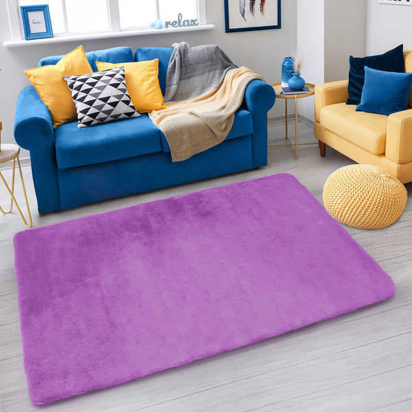 Koberec Rabbit 140x200 cm, fialový Lavender - mäkký do obývačky a spálne