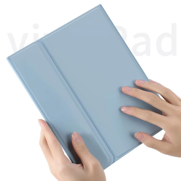Bluetooth touchpad keyboard case for iPad Air 13 Gen6 (Blue)