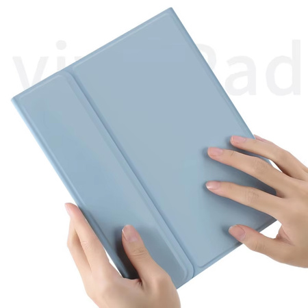 Bluetooth touchpad keyboard case for iPad Air 11 Gen6 (Blue)