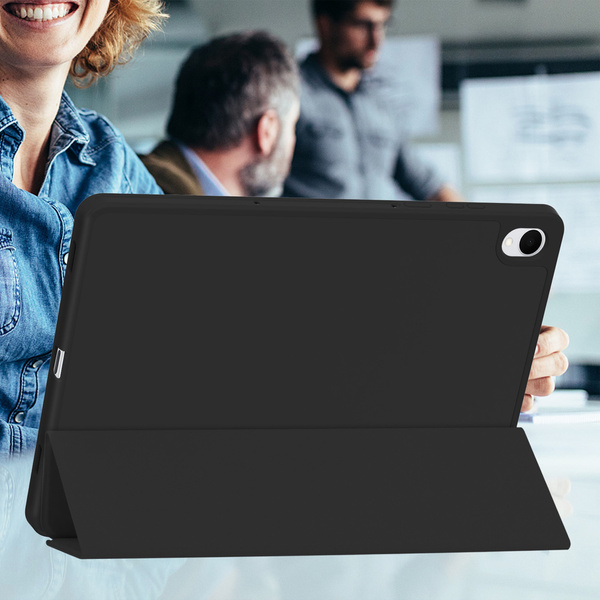 Puzdro Smart Pencil na Samsung Galaxy Tab S11 11 SM SMX736 s klapkou, čierne - ochranné