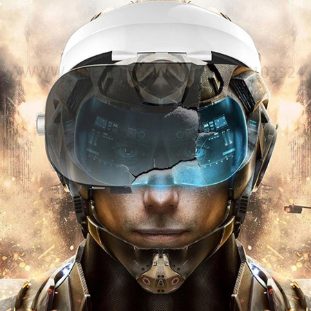 Okuliare VR 3D 360° Fiit 3F so slúchadlami na telefón Android iOS