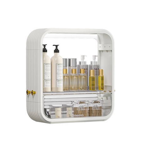 Exclusive casket organizer AMBER Strado roomy jewelry and cosmetics chest for the bathroom