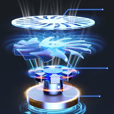 Regulowana Podstawka chłodząca pod laptop 12-17″ antypoślizgowa, biały