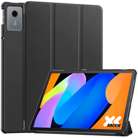 Puzdro Smart na Lenovo Idea Tab 11 2025 s klapkou, čierne - ochranné so stojanom