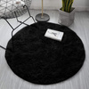 Shaggy Strado 300x300 BlackSky round carpet (Black)