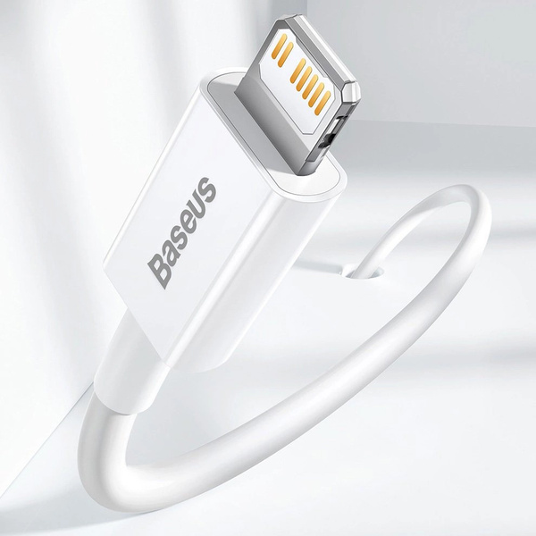 Kábel Baseus Superior Series USB-C / Lightning PD 20W 1 m, biely