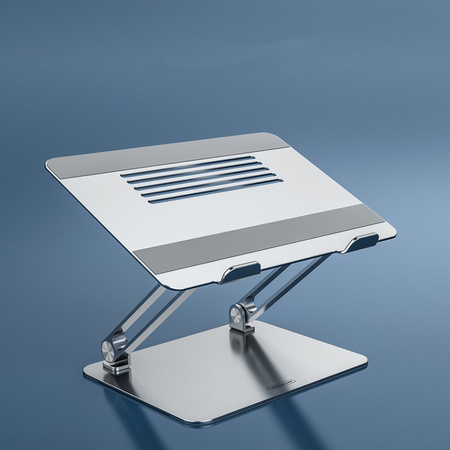 Nillkin ProDesk silver adjustable aluminum laptop stand for office and home use