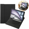 Etui z klawiaturą do iPad Air 11 M3 2025 / Air 11 M2 2024 Gen 7, czarne - ochronne z podstawką