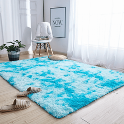 Ombre Shaggy Strado Carpet 140x200 OmbreBlue (Light Blue)