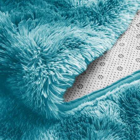 Shaggy Ombre Strado Round Carpet 140x140 OmbreBlue (Light Blue)