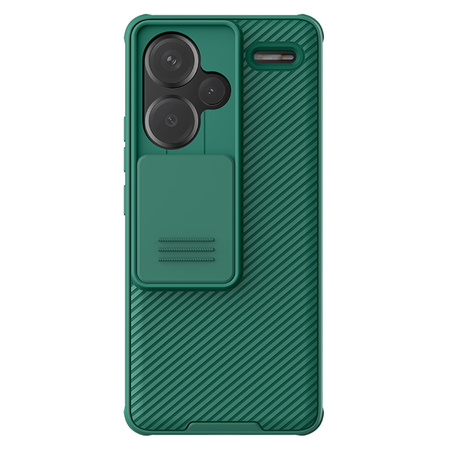 Puzdro Nillkin CamShield Pro na Redmi Note 13 Pro Plus 5G, zelené - ochranné so stojanom
