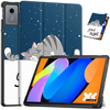 Puzdro grafické na Lenovo Idea Tab 11 s klapkou - ochranné so stojanom