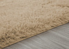 Shaggy room carpet Strado 140x200 CappuccinoCamel (Light brown)