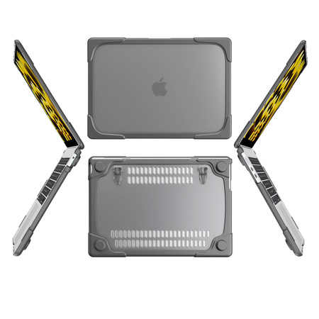 Etui do MacBook Air 13 M2 2022 / Air 13 M2 M3 2024 / Air 13 M2 M4 2025 / M5 2026 Rugged matowe - ochronne