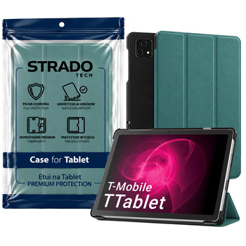 Puzdro Smart Case na T-Mobile T Tablet 5G 10.36, zelené - ochranné so stojanom, prístup k portom a tlačidlám