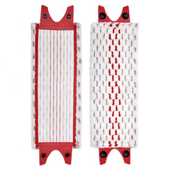 Set of 4 Vileda UltraMax heavy-duty mop pads designed for cleaning
