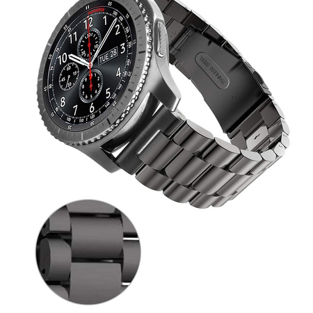 Pasek stalowy do Huawei Watch GT 3 46 - Black