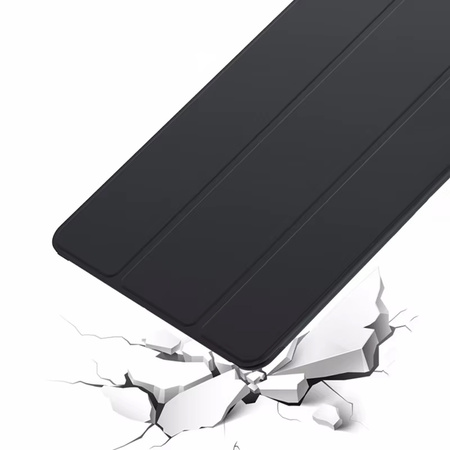 Puzdro Smart na Lenovo Idea Tab Pro / Pro MT 2025, čierne - ochranné so stojanom, prístup k portom a tlačidlám