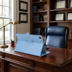 Etui do Lenovo Tab 10.1 2025 TB311FU TB311XU ZAEH0040PL z klapką - niebieskie