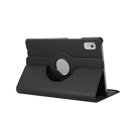 Puzdro na Lenovo Tab M9 2023 / Tab M9 2023 TB310, čierne - ochranné so stojanom, prístup k portom a tlačidlám