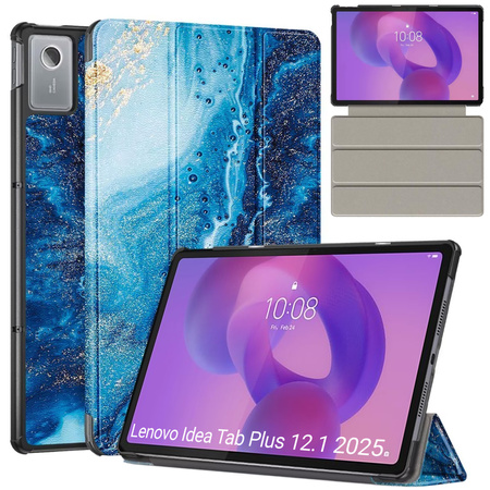 Etui do Lenovo Idea Tab Plus 12.1 2025 TB361FU TB361ZU graficzne SMART