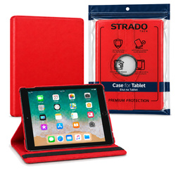 Etui obrotowe do Apple iPad Air/ Air 2 9.7" 2017/2018 gen 5/6 - czerwone