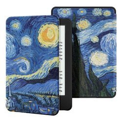 Etui graficzne Smart Case do Kindle Paperwhite 4, Starry Sky - ochronne z podstawką, dostęp do portów i przycisków