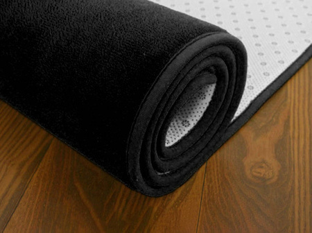 Dywan Polar 120x170 cm, czarny PolarBlack - miękki do salonu i sypialni