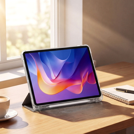 Puzdro na Xiaomi Redmi Pad 2 11 2025 priehľadné s miestom na stylus / Redmi Pad 2 11 2025 - ochranné so stojanom