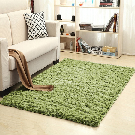 Shaggy Strado 250x300 GreenGrass room carpet (Green)