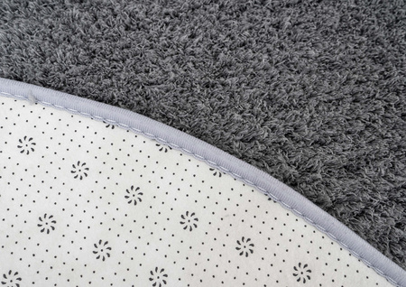 Alpaca Strado 300x300 round carpet - AlpaGrey