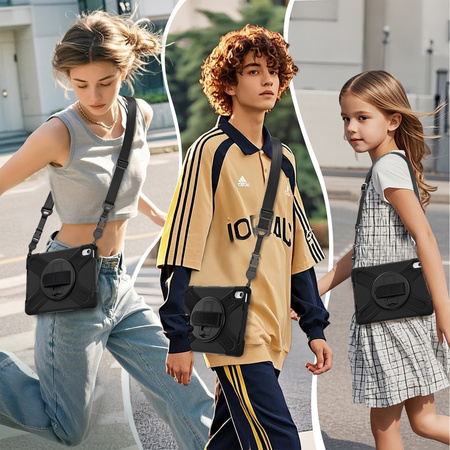 Etui Shockproof iPad 10.9 2022/11 A16 2025 - Black