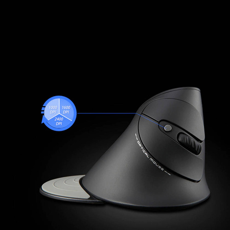 Zelotes F-17 Vertical Optical Mouse