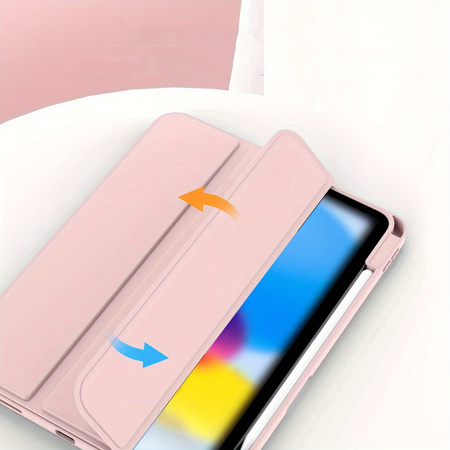 Etui SMART PENCIL do APPLE IPAD 10.9" 10 GEN 2022 IPAD 11" A16 11 GEN 2025, różowe