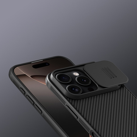 Nillkin CamShield Pro Case for iPhone 16 Pro (Black)