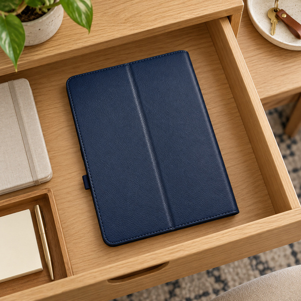 Etui obrotowe do Apple iPad 10.9 2022 gen 10 iPad 11 A16 2025 gen 11 - granatowe