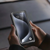 Puzdro vodeodolné IP68 360+ remienok na Samsung Galaxy A35 5G, čierne - ochranné so stojanom
