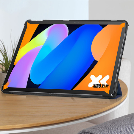 Etui Smart do Lenovo Idea Tab 11 2025 z klapką, granatowe - ochronne z podstawką