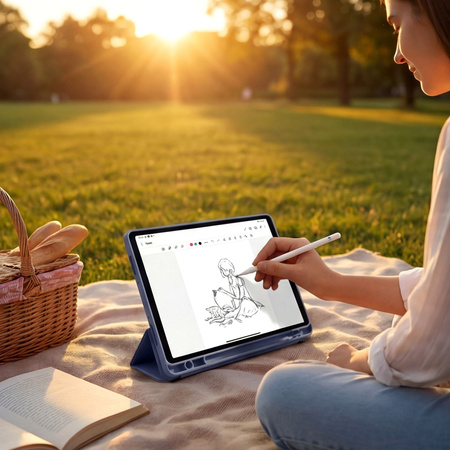 Puzdro na Galaxy Tab A11+ Plus 10.9 2025 / A9+ Plus 11 2023 s miestom na stylus / Galaxy Tab A11 Plus SM - ochranné