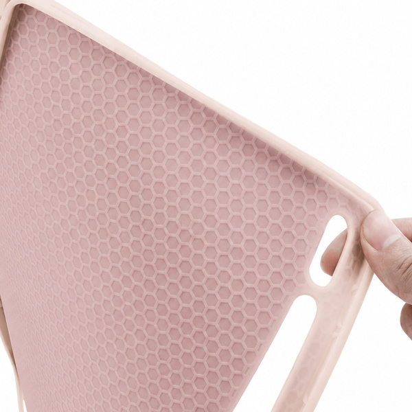 Etui Smart z uchwytem na rysik do Samsung Galaxy Tab S9 / S9 S10, różowe - ochronne z podstawką
