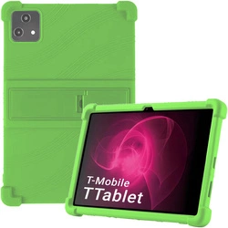 Etui Pancerne Armor Case z podstawką do T-Mobile T Tablet 5G 10.36, zielone