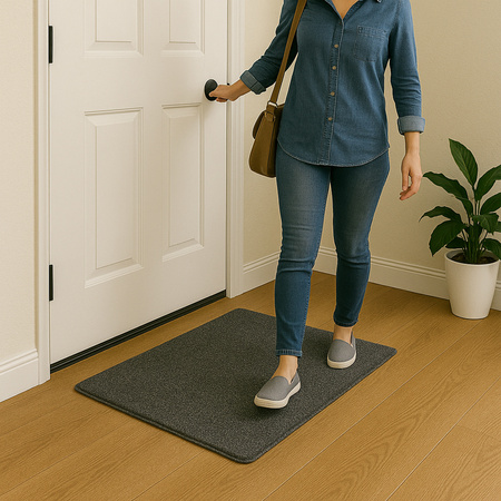 Strado Magic shoe doormat 45x70 - Black