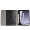 Etui z klawiaturą Bluetooth do Galaxy Tab A9 Plus X210 / X215 / X216, czarne - ochronne