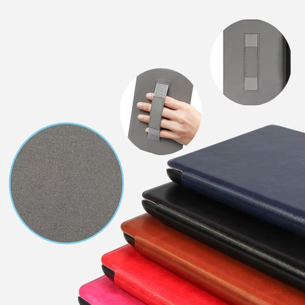 Leather Handle Kindle Paperwhite 6/ Colorsoft/ Signature Edition case - Blue