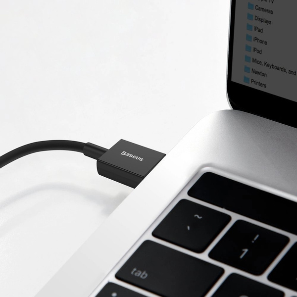 Baseus Superior kábel USB Typ C 66 W Huawei SuperCharge Scp 1 m