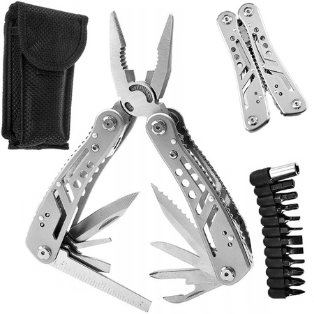 Multitool 24in1 STRADO multitool survival folding pocket knife saw knife