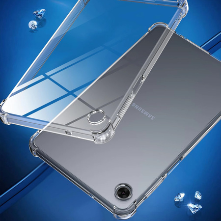 Etui futerał TPU przezroczyste do Samsung Galaxy Tab A9 Plus X210/X215/X216, przezroczyste