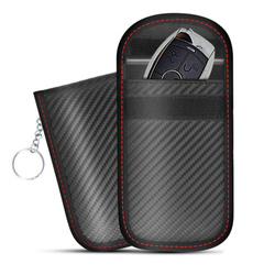 Anti-theft case blocking RFID keyless radio signal - Faraday Cage
