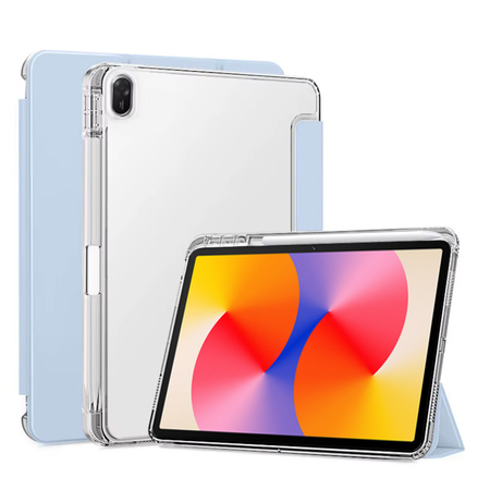 Etui CLEAR PENCIL do Huawei MatePad SE 11 2024 AGS6-W00 podstawka na rysik, niebieskie