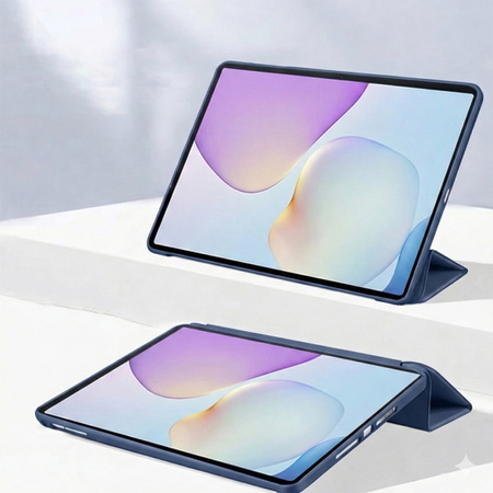 Puzdro Smart na Huawei MatePad Air 11 2023 / MatePad 11.5 S 2024 2025 s klapkou / Huawei MatePad Air 11.5 2024, tmavomodré - ochranné